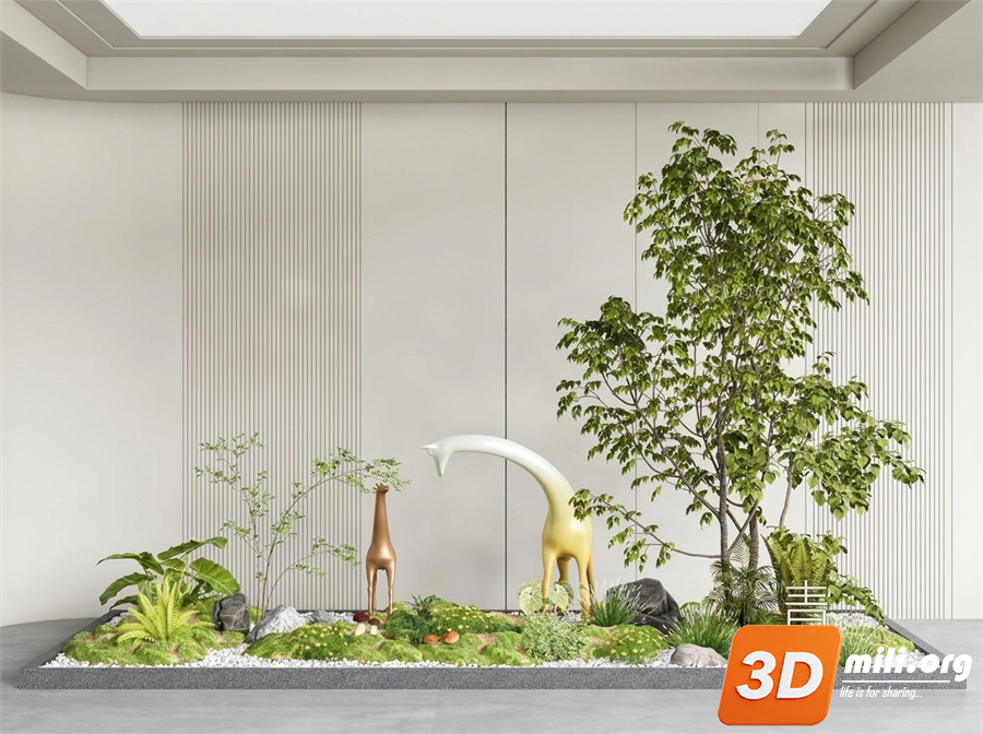 Mini Garden Skp Files 